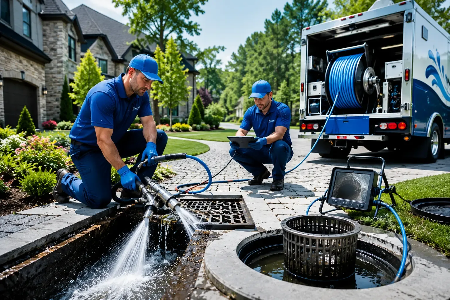 Local outdoor drain cleaning professionals in Noblesville, IN